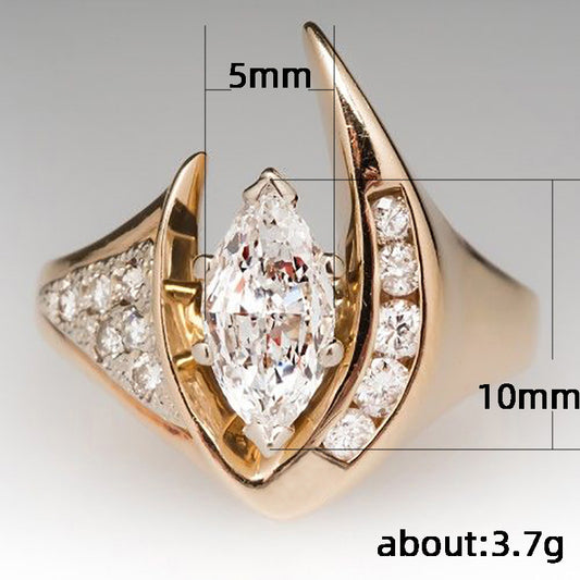 Beautiful Marquise Diamond Ring