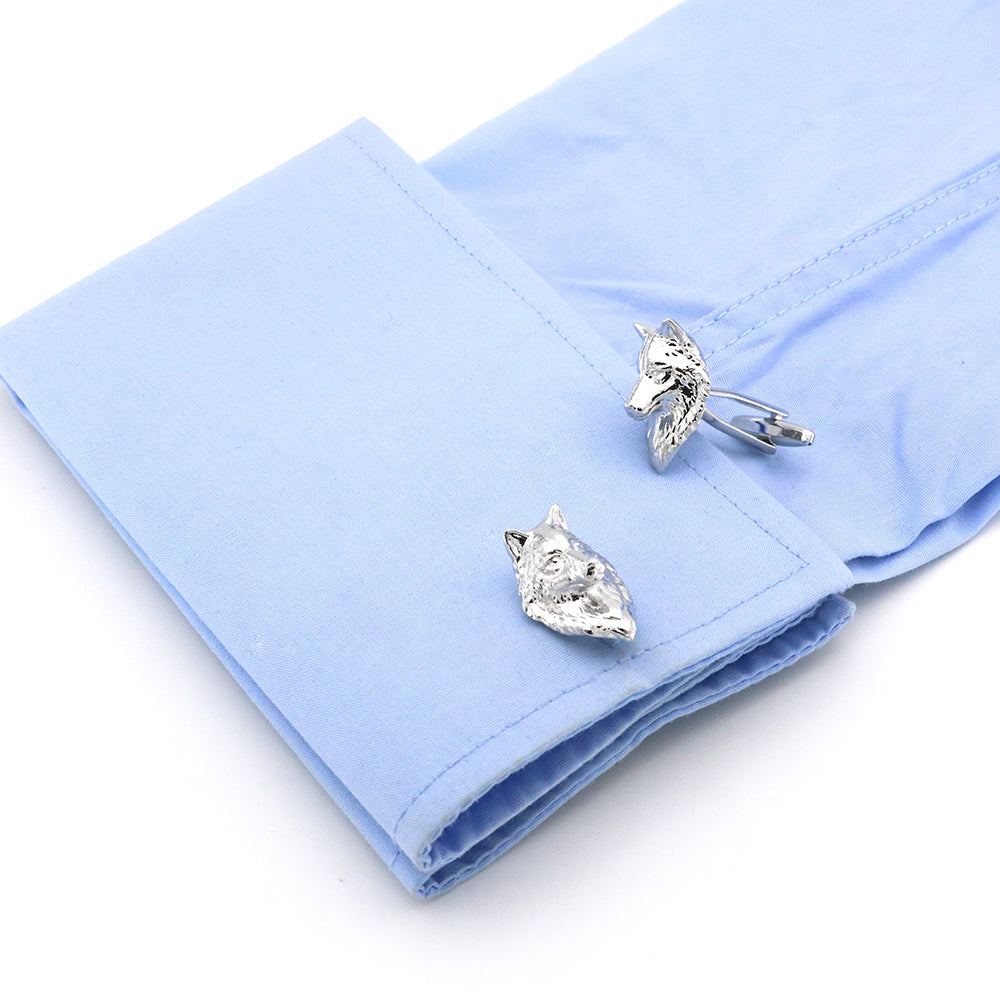 Men's Shirt Cuffs Animal Shape Cufflinks