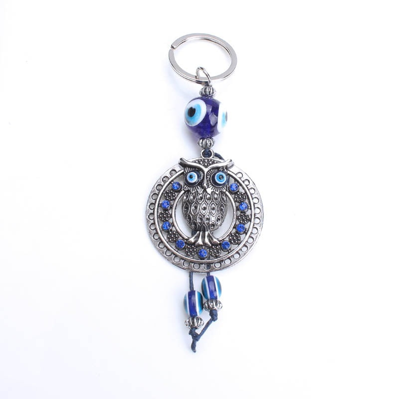 Devil'S Eye Turtle Key Ring