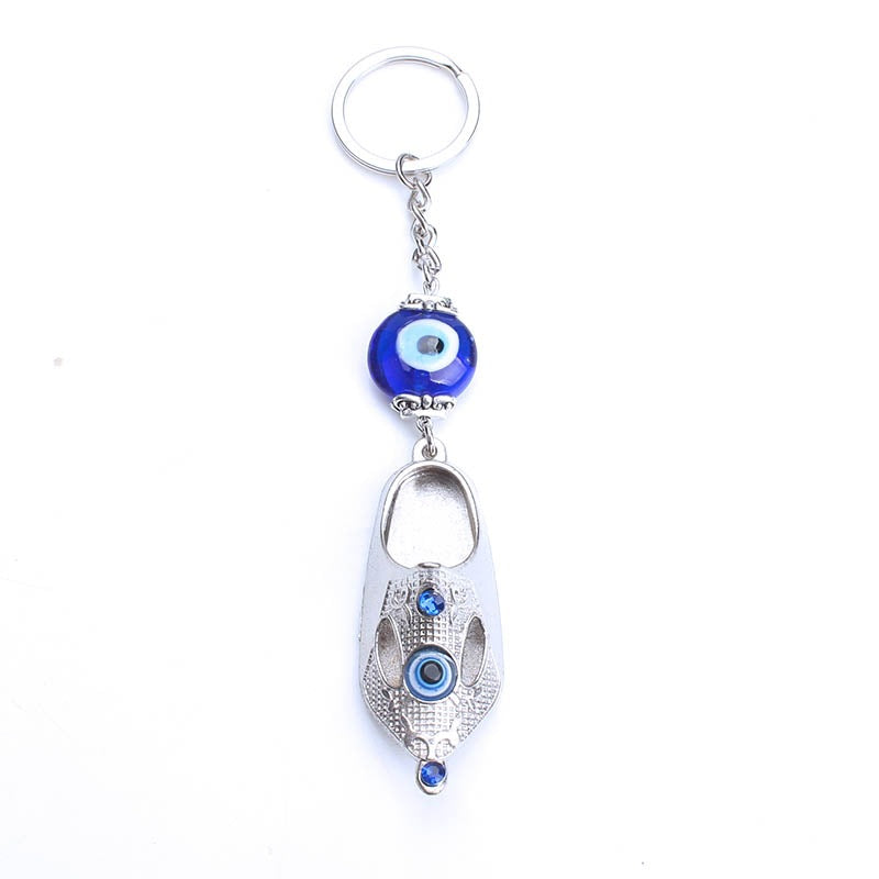 Devil'S Eye Turtle Key Ring