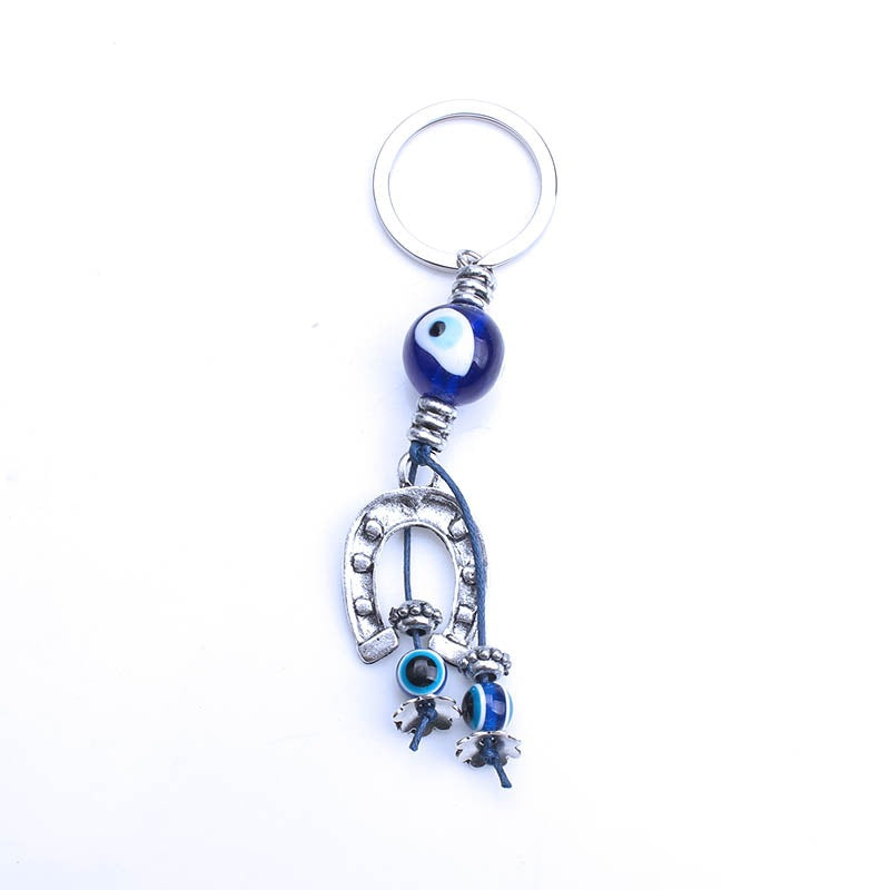 Devil'S Eye Turtle Key Ring