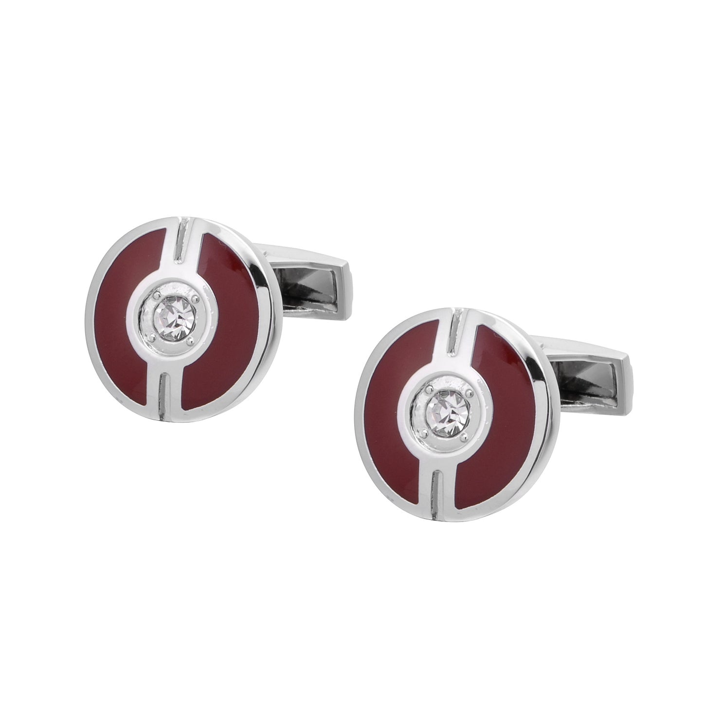 Diamond Business French Shirt Cufflinks