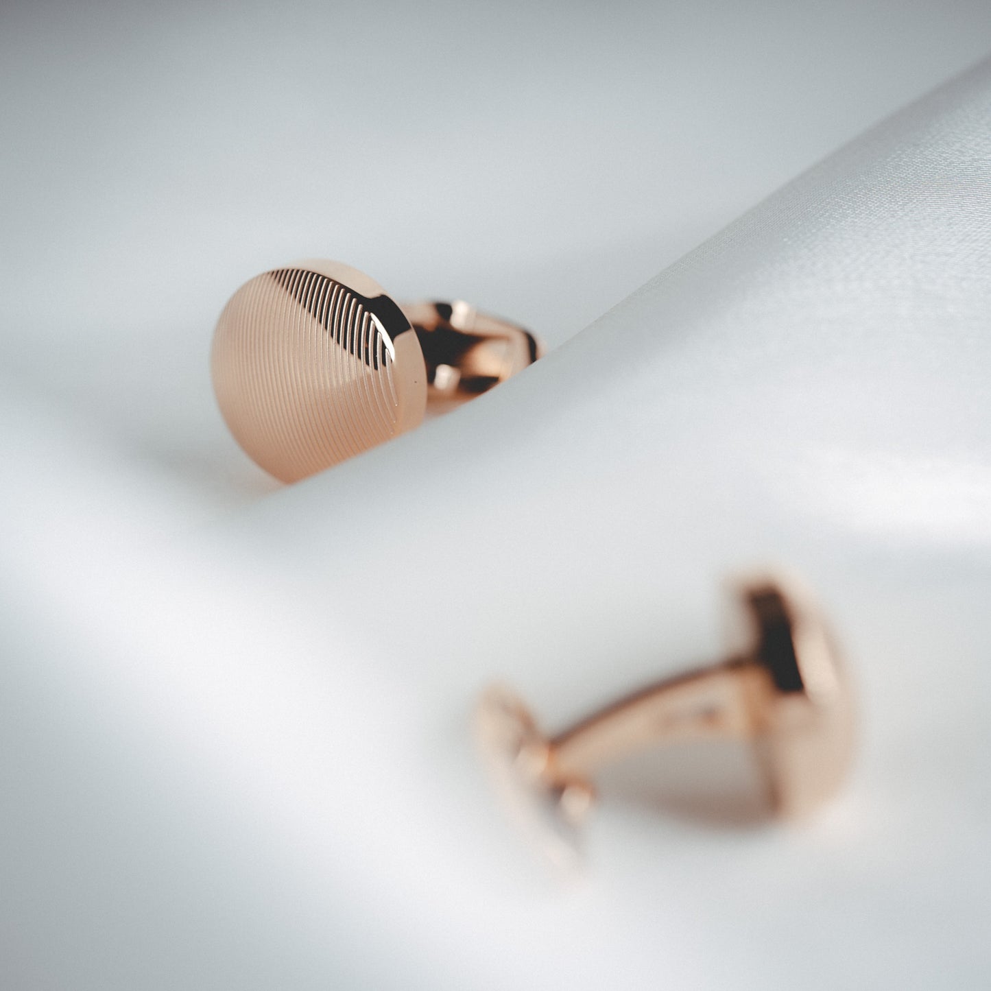 French Rose Gold Cufflinks Men's Business Casual