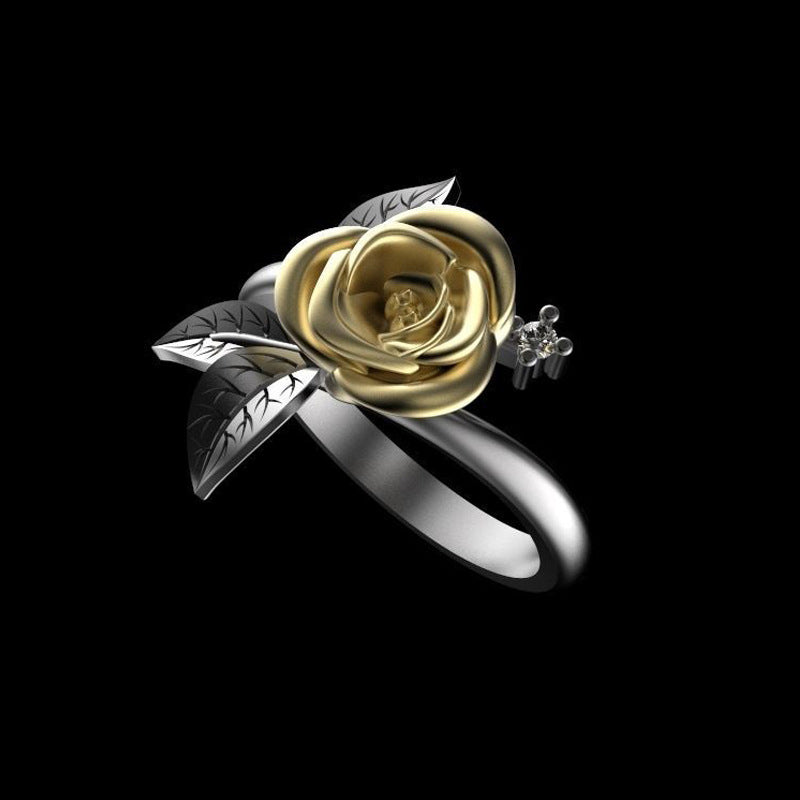 Fashion Ring Engagement Ring Flower