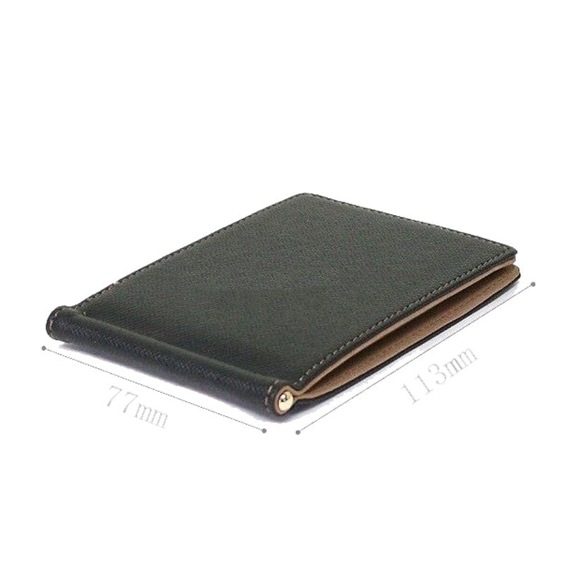 Ather Money Clips Sollid Thin Wallet For Men Purses 4 Colors