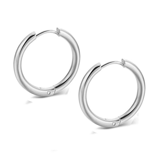 Titanium Steel Fashion Line Earrings For Men and Women