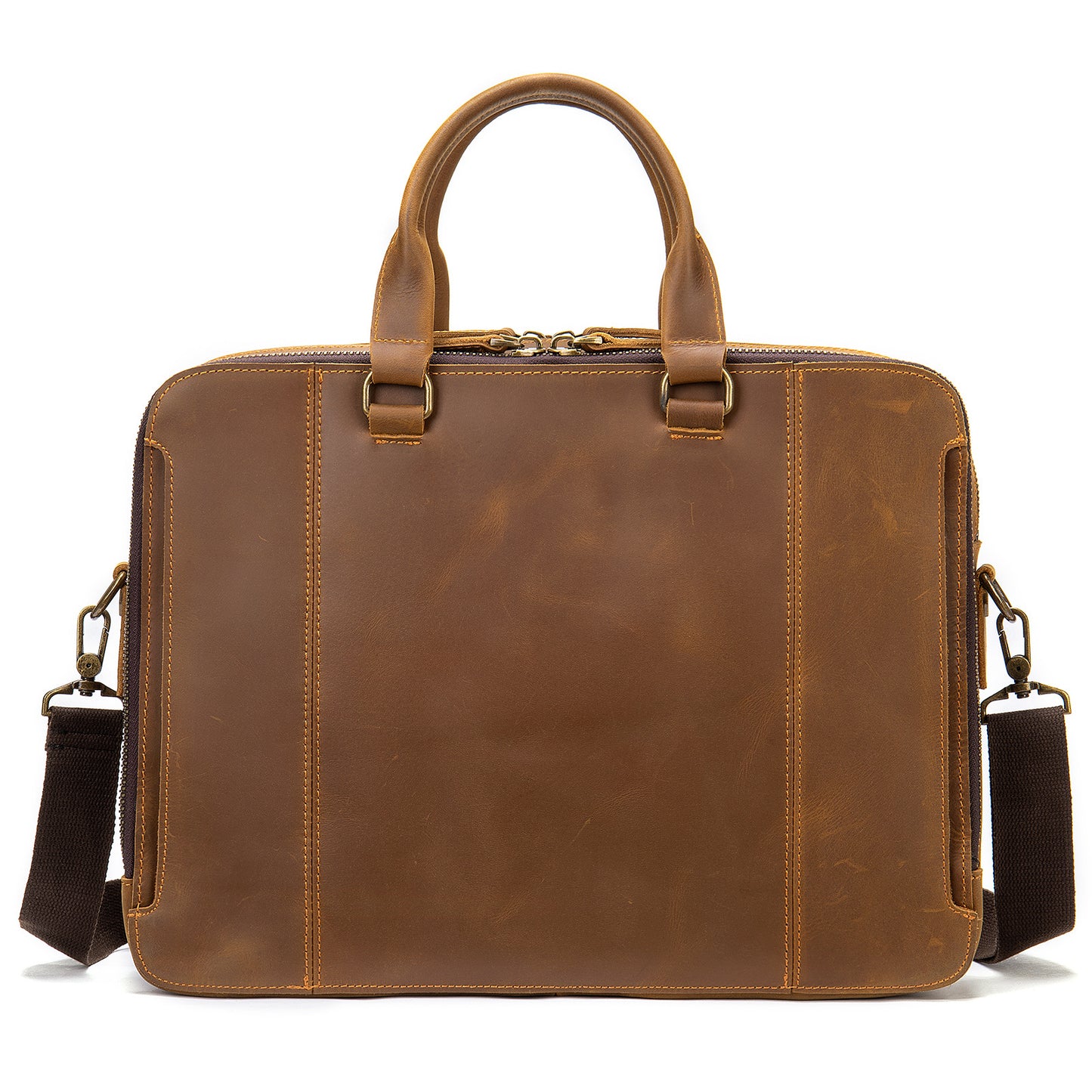 Leather Laptop Business Briefcase