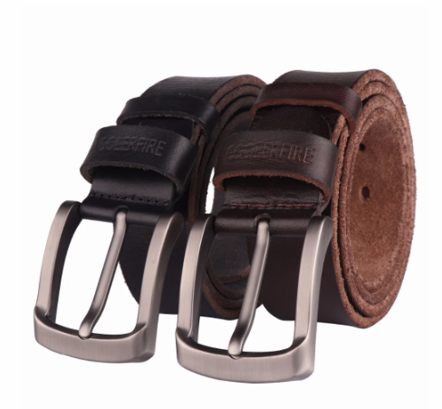 High-End First Layer Cowhide Belt Leather Pin Buckle Belt Pants Belt Men