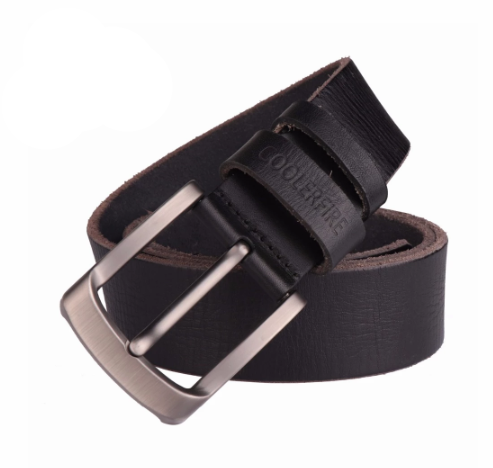 High-End First Layer Cowhide Belt Leather Pin Buckle Belt Pants Belt Men