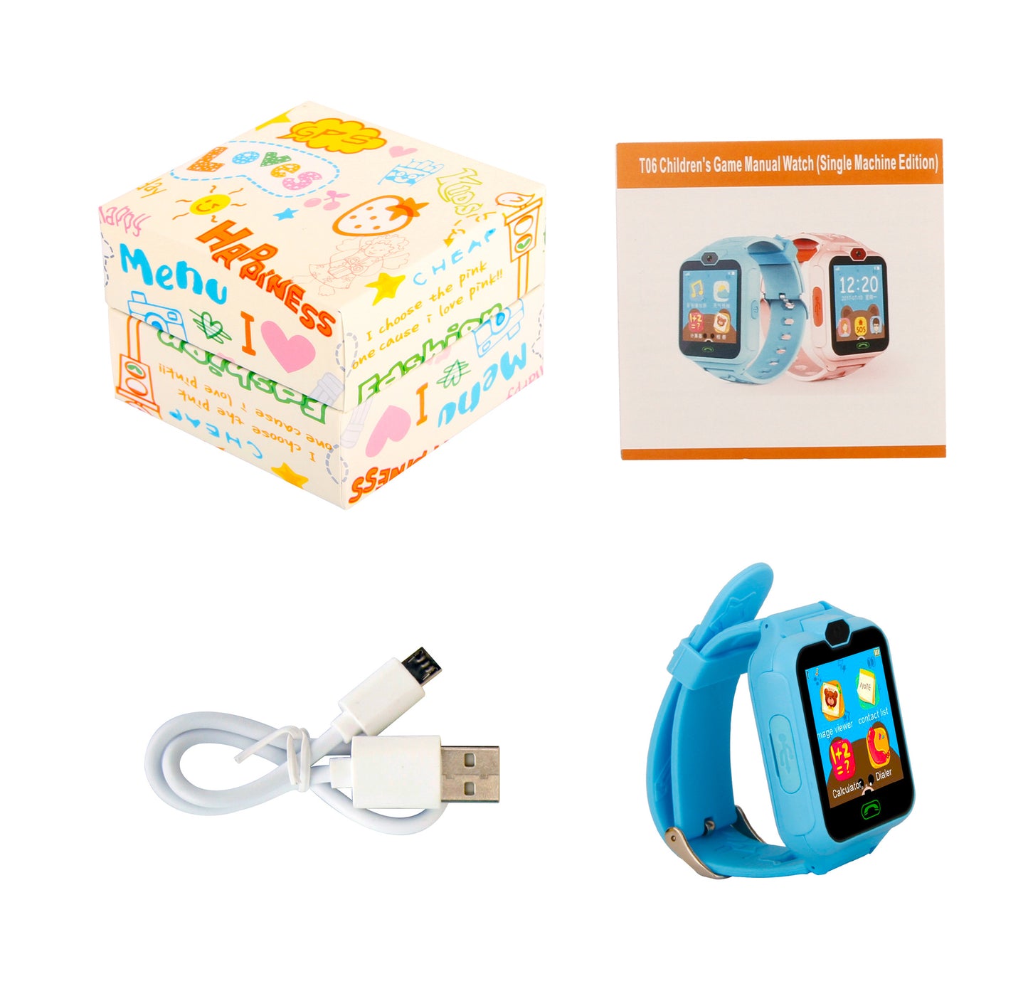 Children's Smart Phone Watch Can Take Pictures And Locate 1.44 Hd Screen