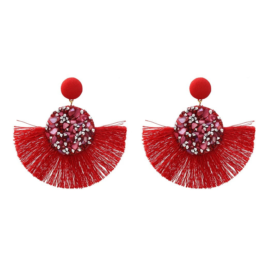 Street Style Popular Diamond Earrings