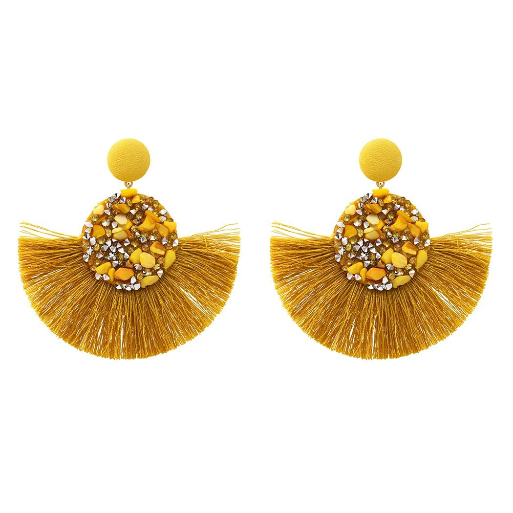 Street Style Popular Diamond Earrings