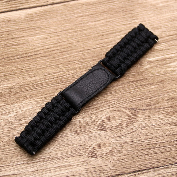 Sport Braided Strap For Samsung Galaxy Watch 3, 41Mm 45Mm, Nylon, For Huewei Watch Gt 2E, Leather Rope Strap