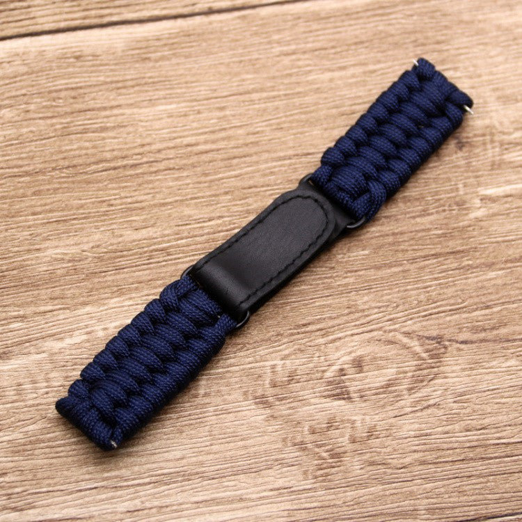 Sport Braided Strap For Samsung Galaxy Watch 3, 41Mm 45Mm, Nylon, For Huewei Watch Gt 2E, Leather Rope Strap