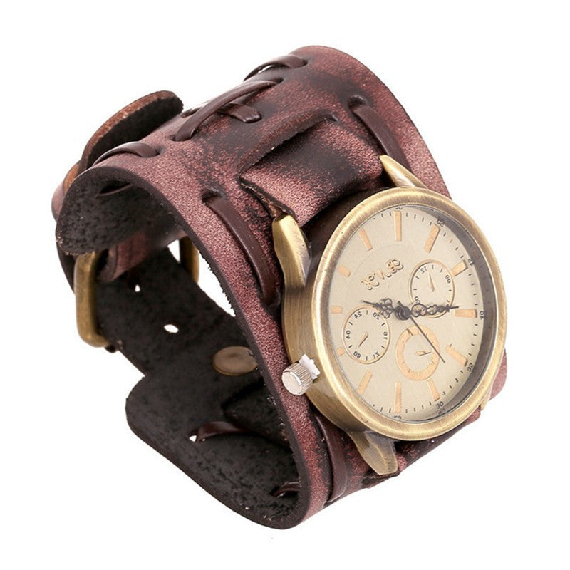 Retro Cowhide Watch