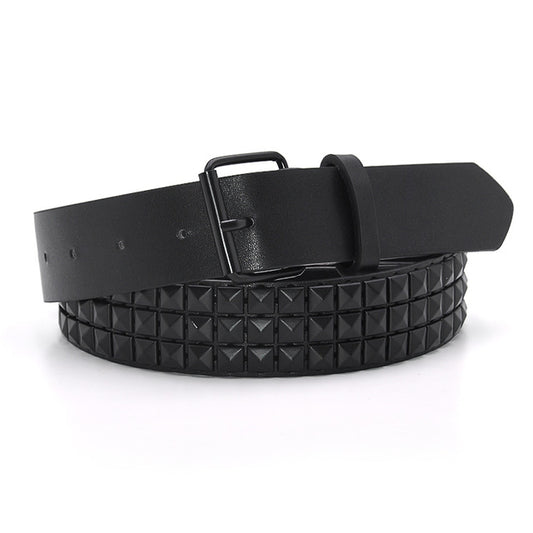 Pyramid Fashion Rivet Belt  Studded Belt