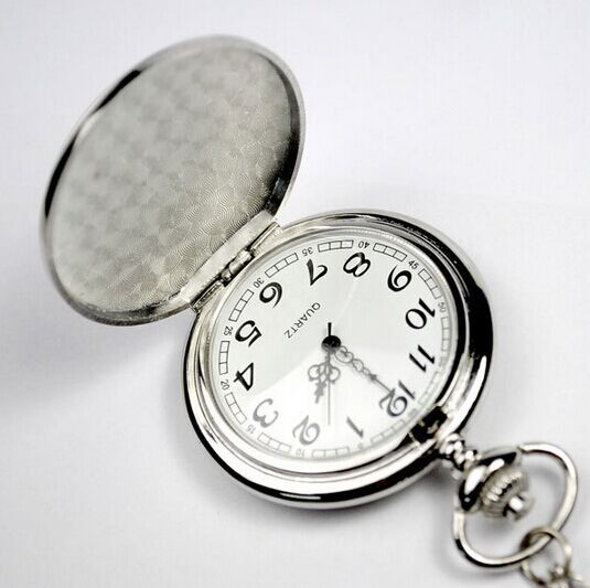 Retro Double-Sided Light Quartz Pocket Watch