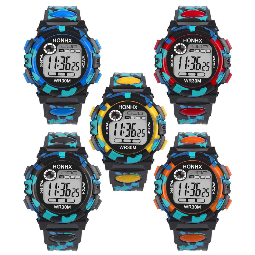 Children's LED Multifunctional Sports Watch