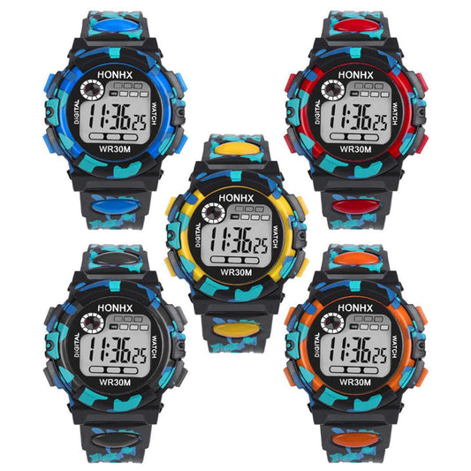 Children's LED Multifunctional Sports Watch