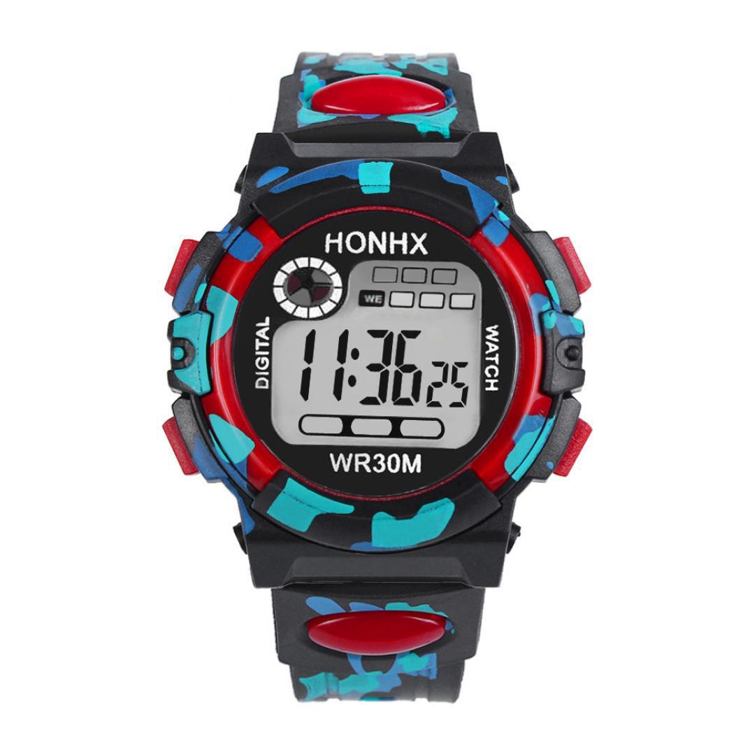 Children's LED Multifunctional Sports Watch