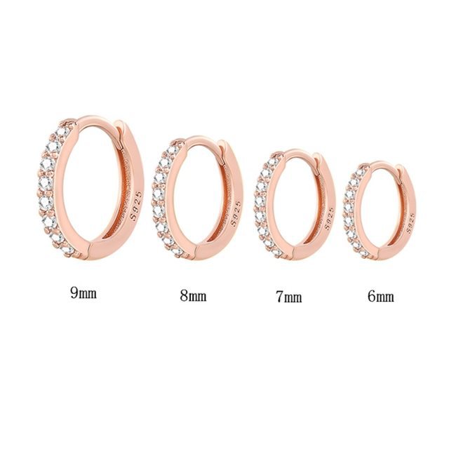 Women And Men Silver Earrings Hoops