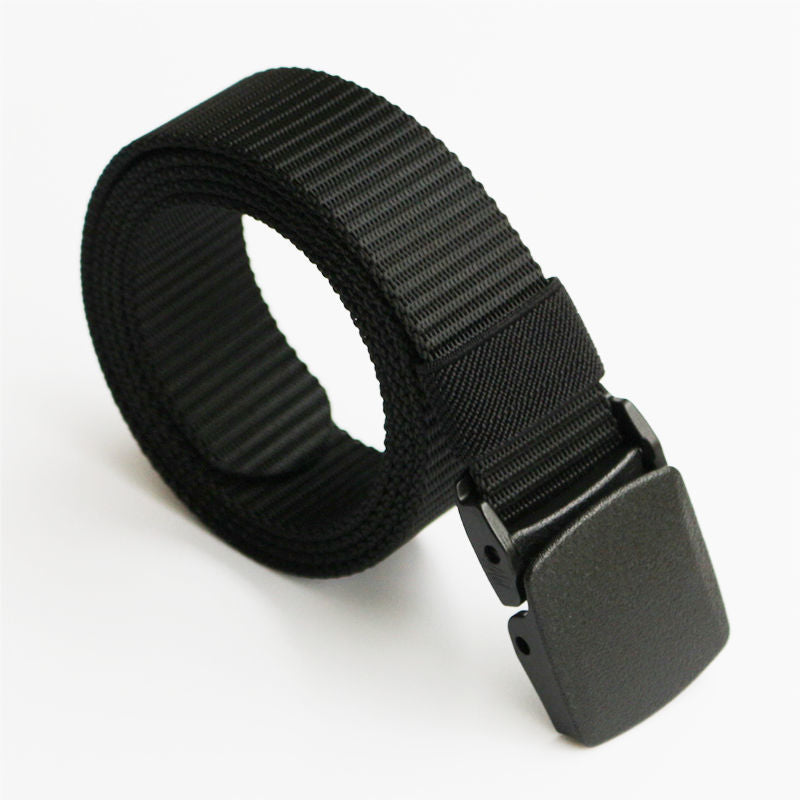 Men's Non-Metallic Nylon Canvas Belt