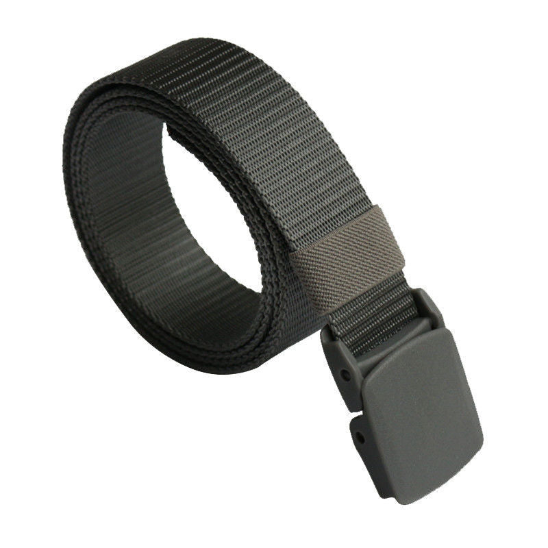 Men's Non-Metallic Nylon Canvas Belt