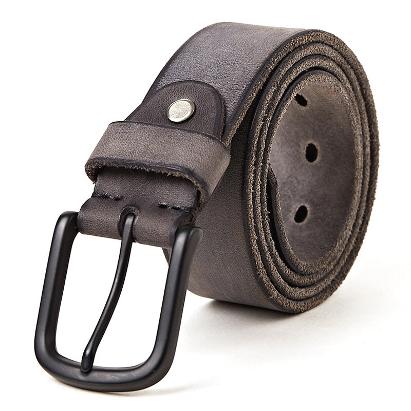 Desway Alloy Pin Buckle Belt Men's Hot Leather Belt