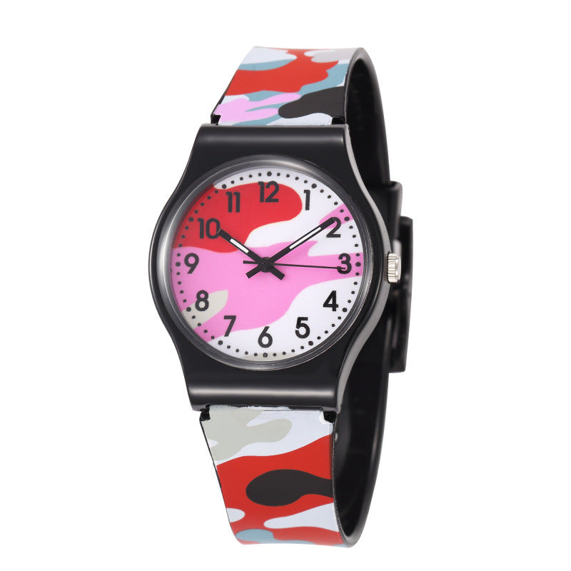 Quartz Plastic Watches Pvc Watches