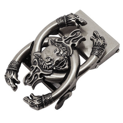 Wolf Head Buckle Belt Accessories