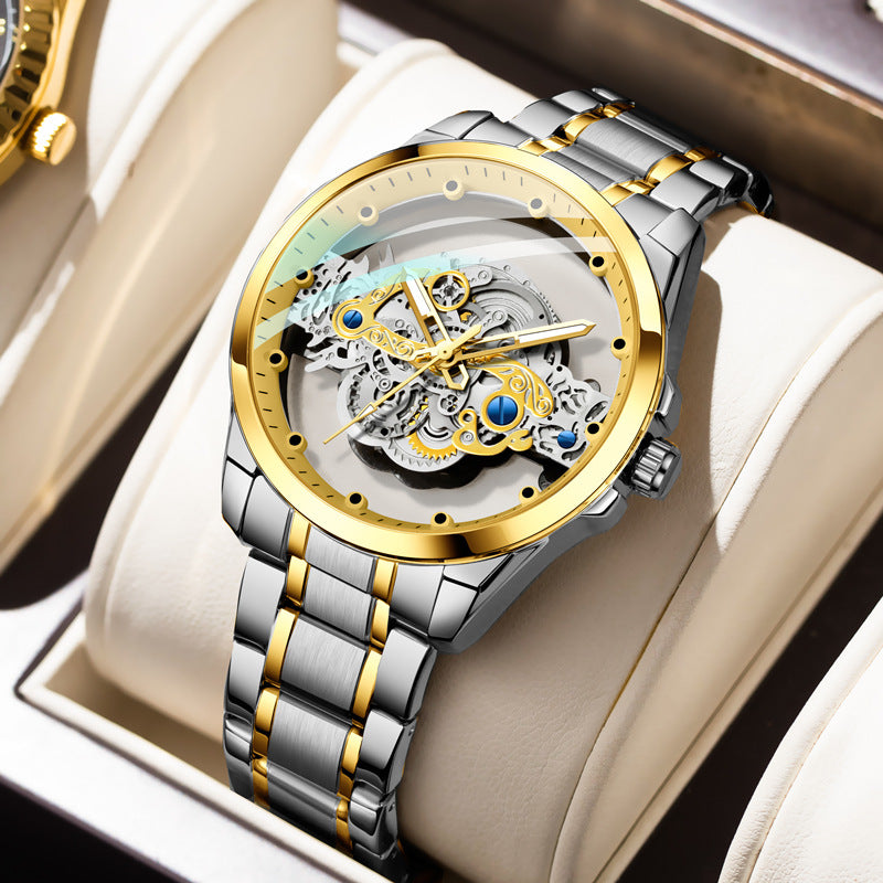 Hot Double-Sided Skeleton Full Automatic Machine Non-Mechanical Watch