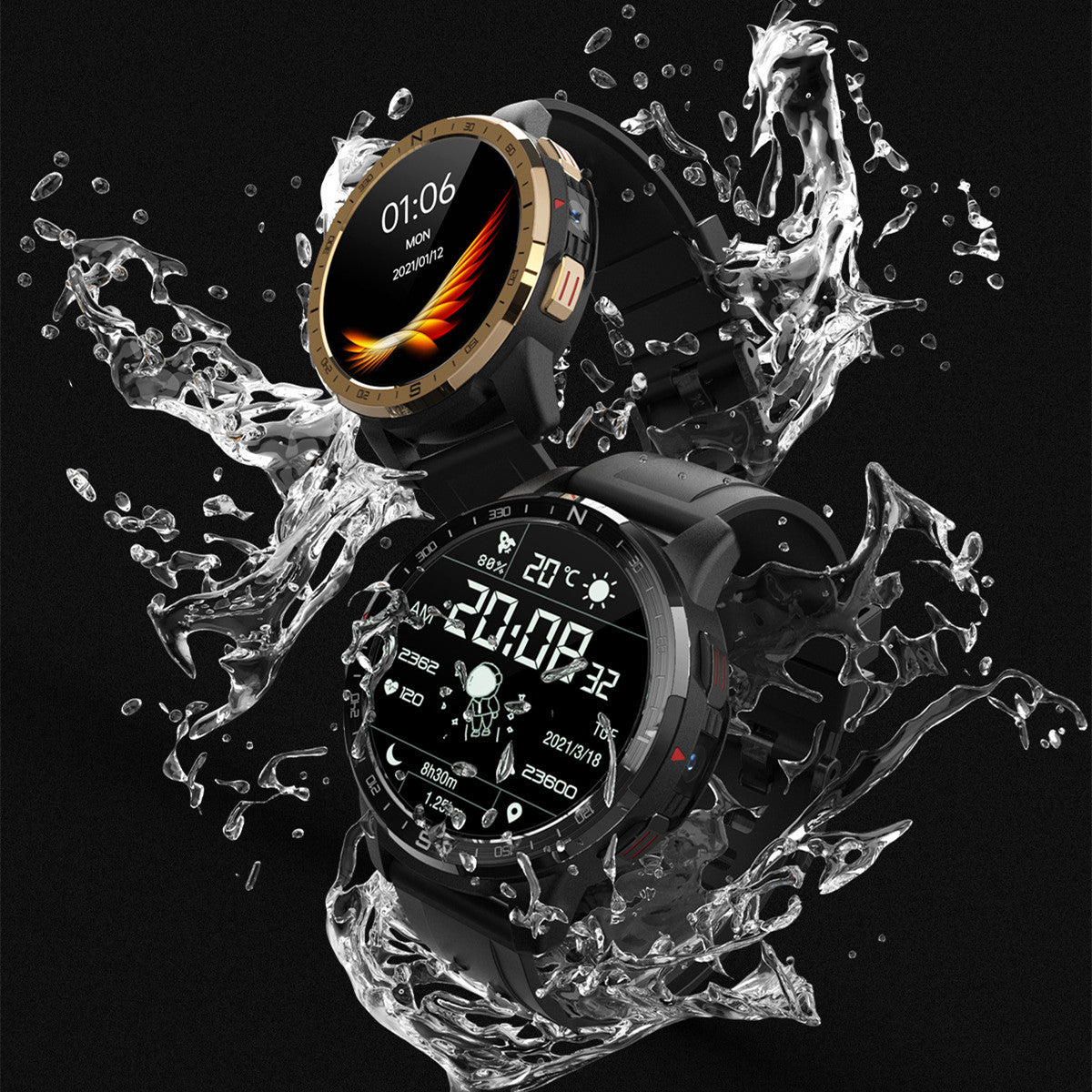 Smartwatch Plug-In 4G Dual Chip Dual System Single Camera