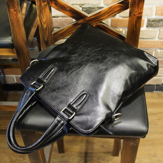 Men's Shoulder Crossbody Briefcase