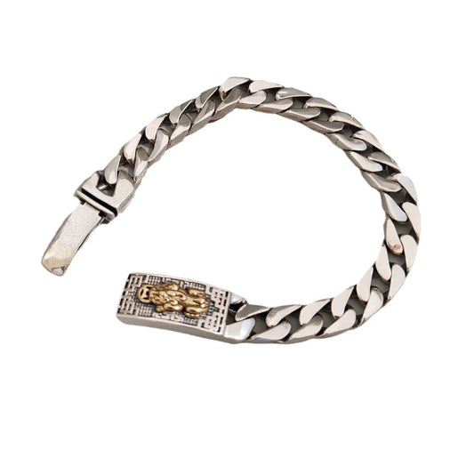 Cuban Bracelet S925 Silver Jewelry For Men