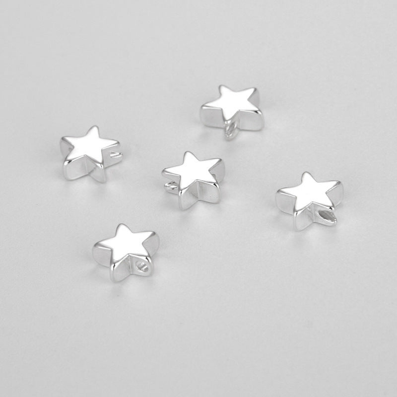 Five-Pointed Star Scattered Beads Handmade Necklace Material