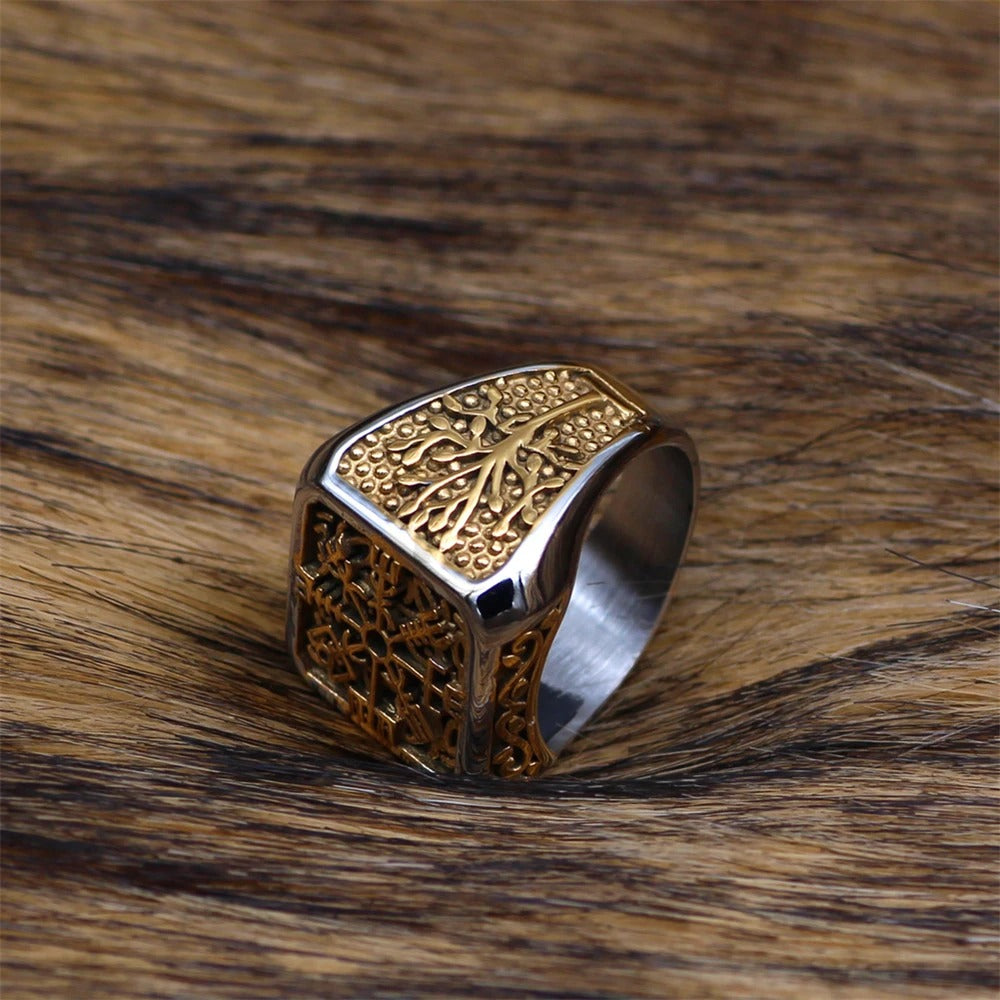 Tree Of Life Ring For Men