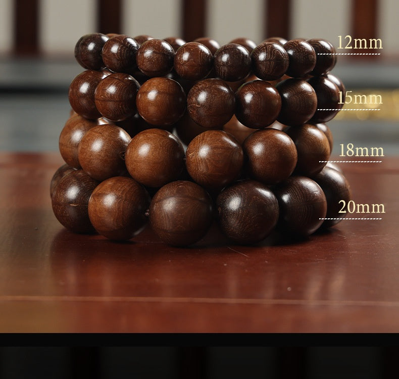 Old Materials Abelia Bracelet Men and Women Handheld Crafts Wooden Prayer Beads Rosary Ornament