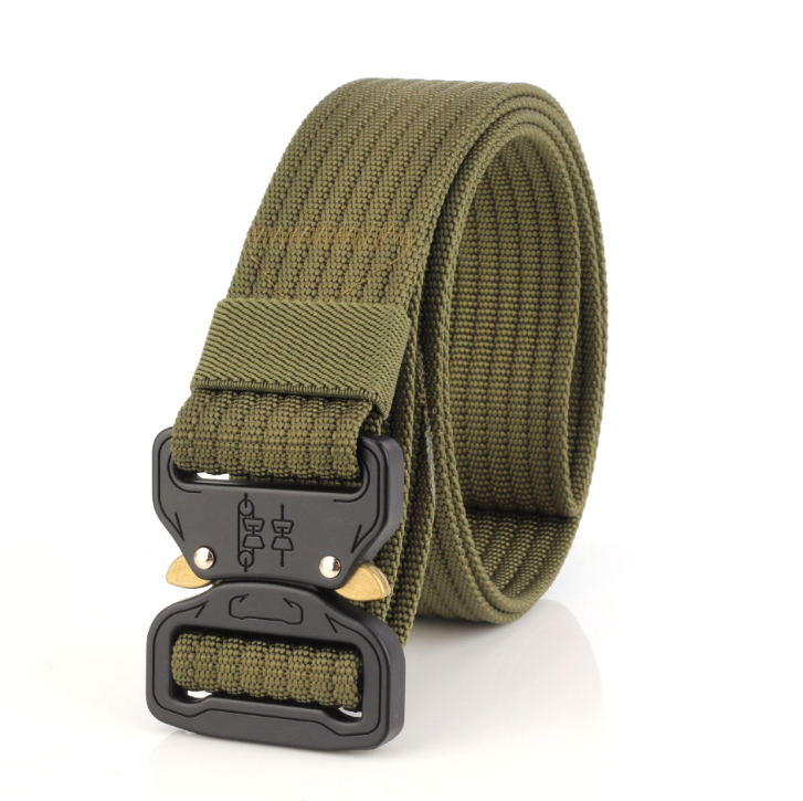 Hot Cobra Buckle Tactical Belt Male Army Fan Rappelling Nylon Inner Belt Training Belt Special Forces 3.8Cm