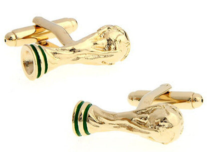 Sports Series Bronze Hercules Cup Cufflinks Men's Gift