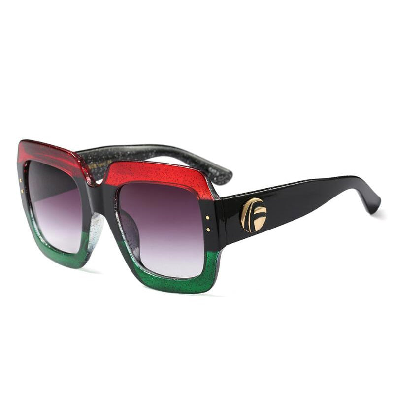 Colorful Glitter Sunglasses | Retro