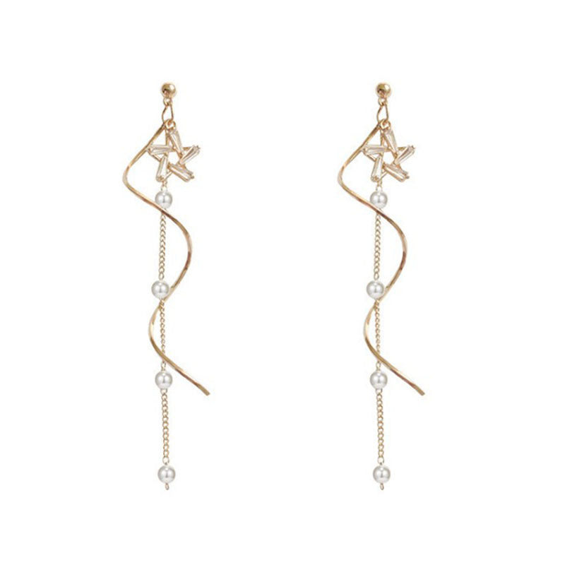 Star-Shaped Fashion All-Match Trend Hot Net Celebrity Same Style Earring Earrings