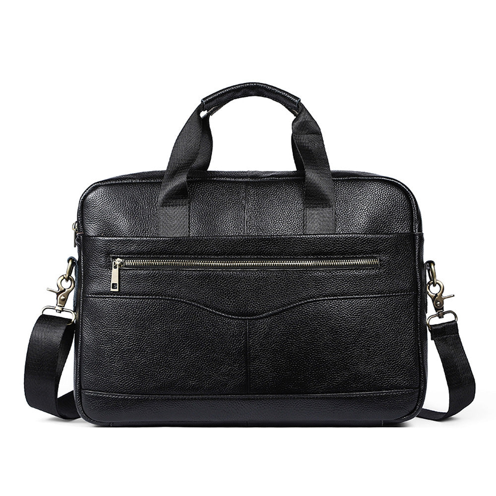 Men's Crossbody Bag Leather Handbag