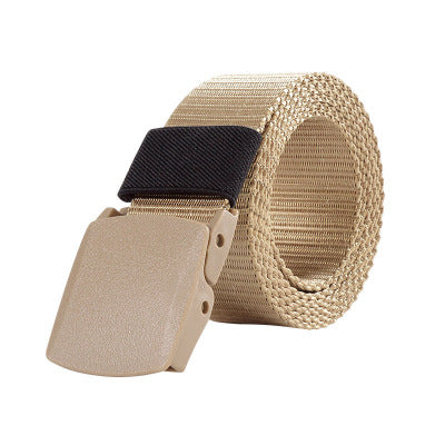 Durable and Stylish Nylon Canvas Belt for Outdoor Activities