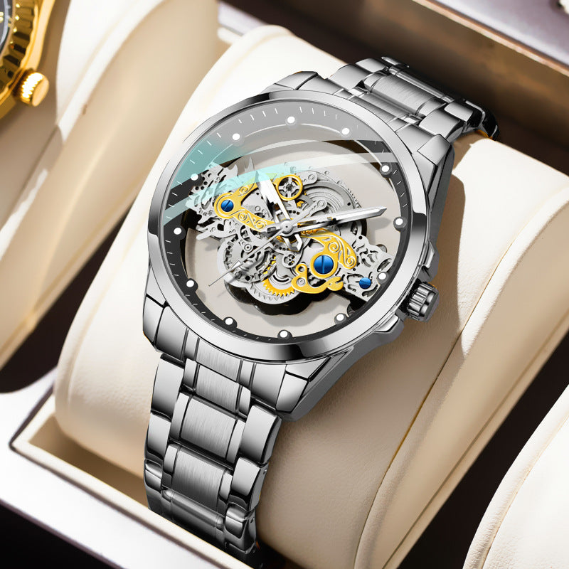 Hot Double-Sided Skeleton Full Automatic Machine Non-Mechanical Watch