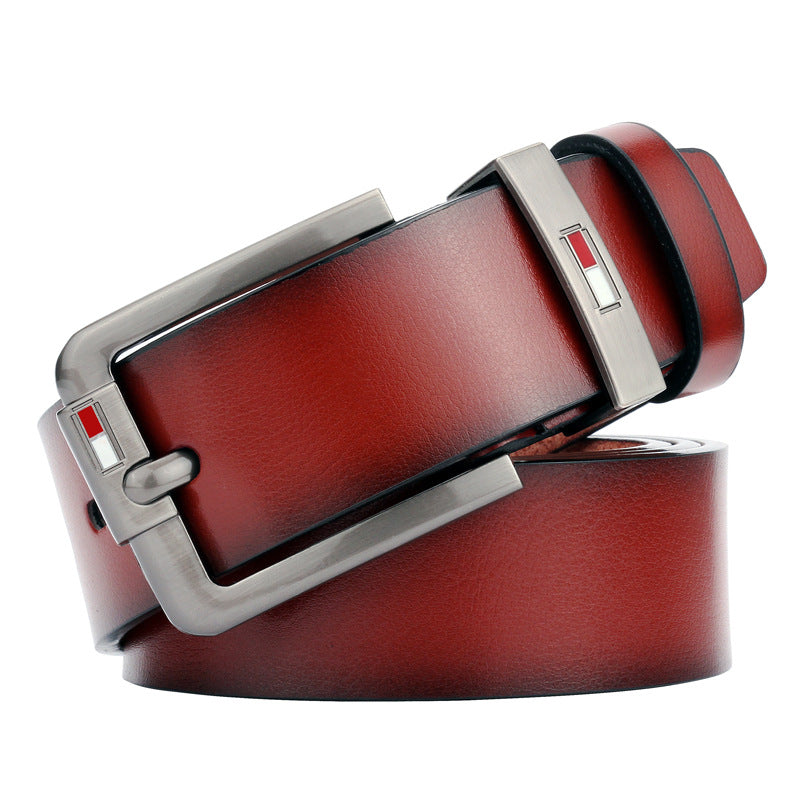 Fashion Retro Men's All-Match Pin Buckle Belt