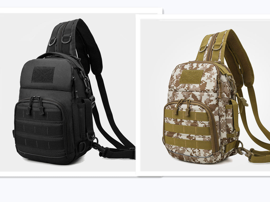 Versatile Ruia Chest Pack Tactical Camouflage Shoulders