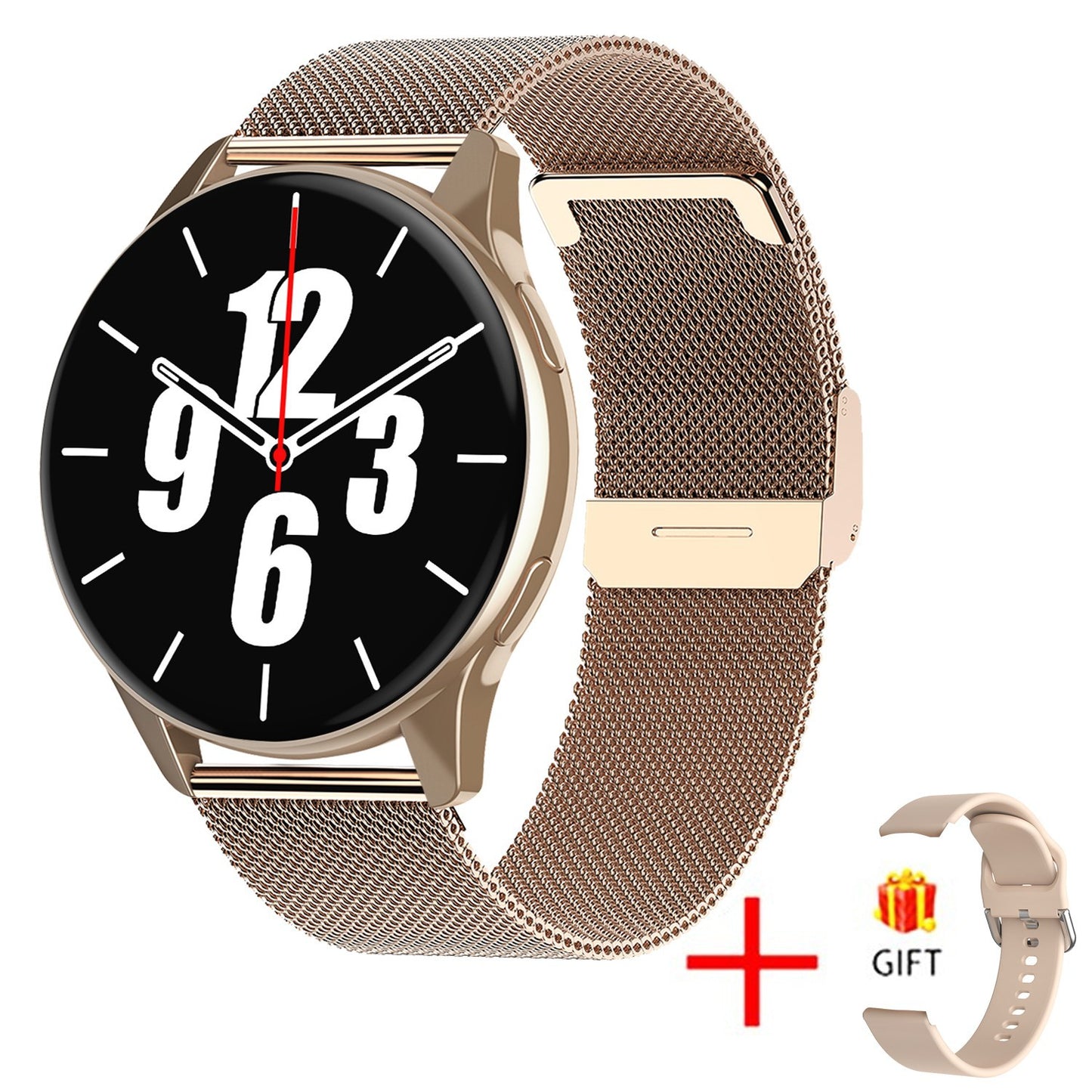 Hot Round Smart Watch Bluetooth Callingmen Women Fitness Bracelet