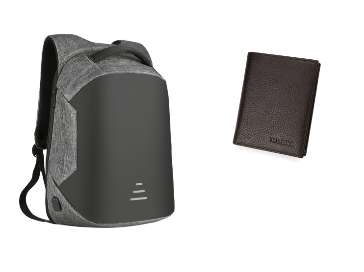 Full Anti-Theft Backpack Usb Charging Business Pack