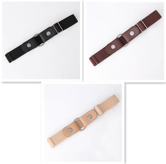 Ladies Lazy Elastic Waist Invisible Belt