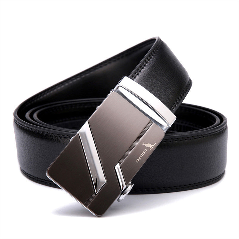 Leather Automatic Buckle Fashion Classic Cowhide Belt